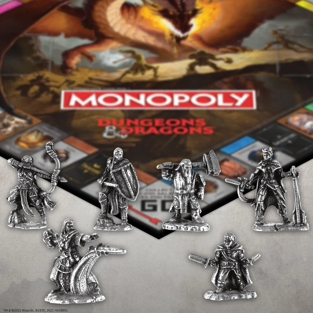Monopoly Dungeons & Dragons Edition Board Game