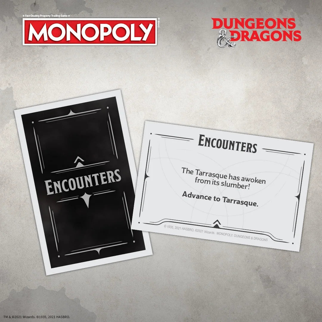 Monopoly Dungeons & Dragons Edition Board Game